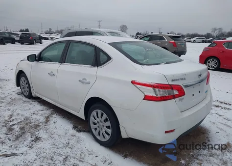 2014 Nissan Sentra Sv из США, поврежденный, VIN 3N1AB7AP3EY291158